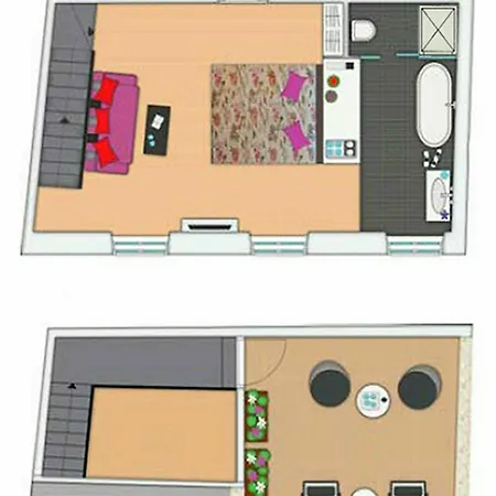 아파트 리바 럭셔리 스위트